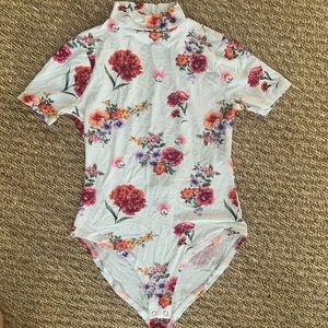 Floral bodysuit